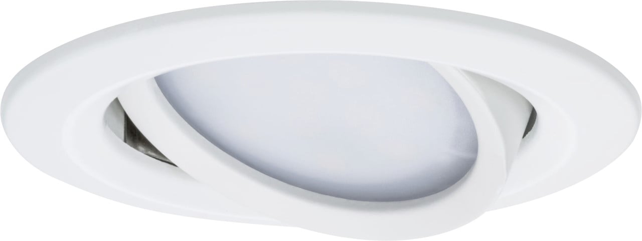 Paulmann LED Einbauleuchte Nova Plus weiß matt schwenkbar Ø 9,3 cm von Paulmann