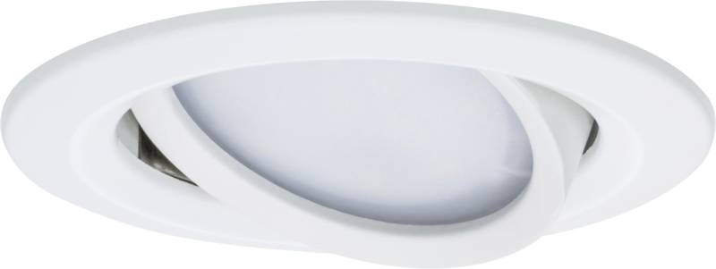 Paulmann LED Einbauleuchte Nova Plus weiß matt schwenkbar Ø 9,3 cm von Paulmann