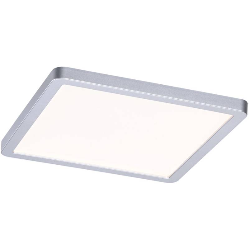 Paulmann LED-Einbaupanel Areo VariFit 17,5 x 17,5 cm DimtoWarm 13 W Chrom matt von Paulmann