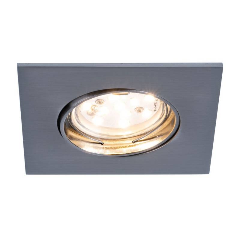 Paulmann LED Einbaustrahler, LED-Leuchtmittel fest verbaut, Warmweiß, LED Einbaustrahler Decken Spot Leuchte Wohnraum Lampe Beleuchtung von Paulmann