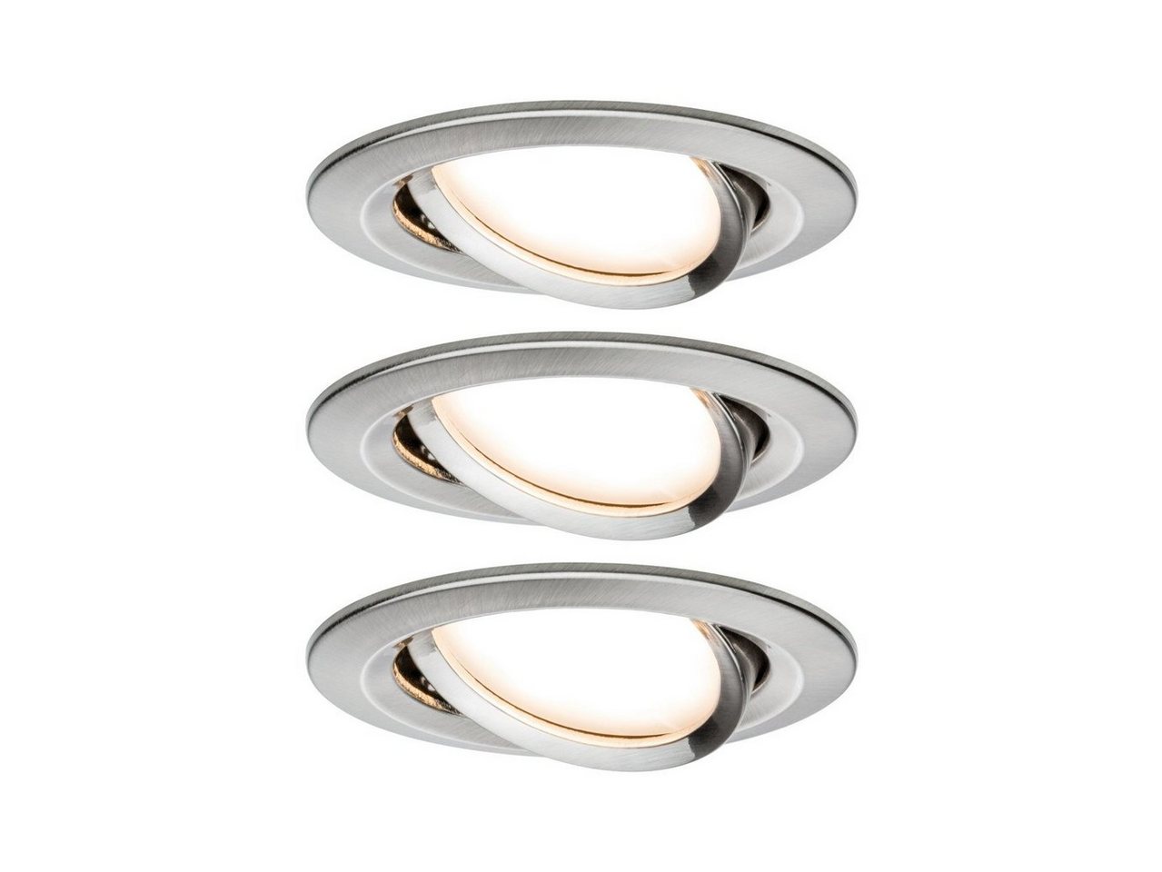 Paulmann LED Einbaustrahler Paulmann LED Einbauleuchte Nova Coin 3er Set eisen, Inkl. Leuchtmittel, Nicht dimmbar nicht Smart Home-fähig ohne Bewegungsmelder Paulmann LED Einbaustrahler Paulmann LED Einbauleuchte Nova Coin 3er Set eisen, Inkl. Leuchtmittel, Nicht dimmbar nicht Smart Home-fähig ohne Bewegungsmelder von Paulmann