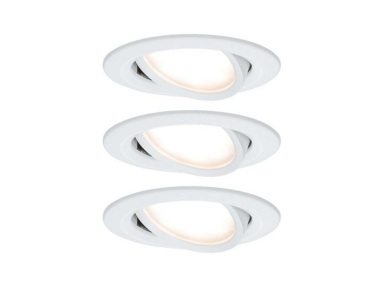 Paulmann LED Einbaustrahler Paulmann LED Einbauleuchte Nova Coin 3er Set weiß, Inkl. Leuchtmittel, Dimmbar nicht Smart Home-fähig ohne Bewegungsmelder Paulmann LED Einbaustrahler Paulmann LED Einbauleuchte Nova Coin 3er Set weiß, Inkl. Leuchtmittel, Dimmbar nicht Smart Home-fähig ohne Bewegungsmelder von Paulmann