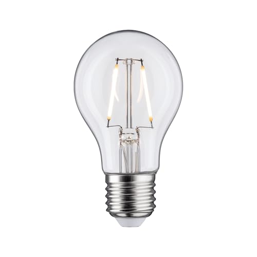 Paulmann LED Filament Birne, Ø 60 mm, 3W = 25W, E27, 250 lm, klar, 2700 K von Paulmann