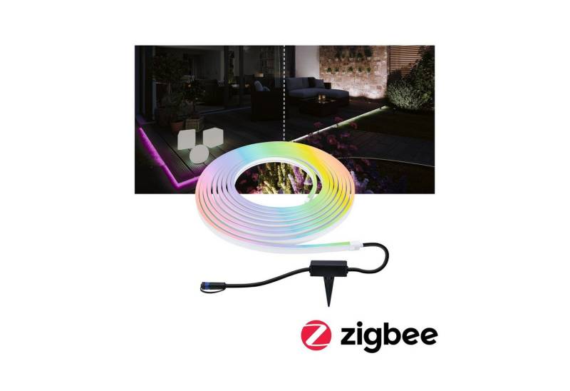 Paulmann LED Gartenstrahler Plug & Shine Stripe Smooth Einzelstripe IP67 RGBW+ Weiß, LED fest integriert, Tageslichtweiß, Smart Home Zigbee 3.0 Paulmann LED Gartenstrahler Plug & Shine Stripe Smooth Einzelstripe IP67 RGBW+ Weiß, LED fest integriert, Tageslichtweiß, Smart Home Zigbee 3.0 von Paulmann