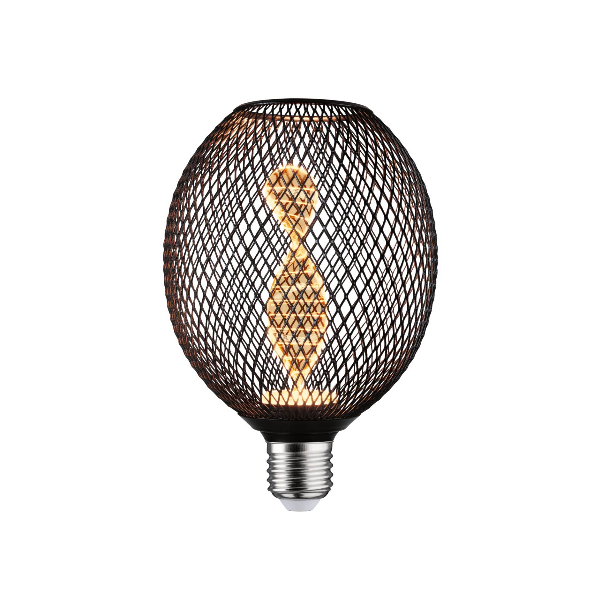 Paulmann LED-Globe 'Metallic Glow Helix' E27 3,5 W 110 lm schwarz Paulmann LED-Globe 'Metallic Glow Helix' E27 3,5 W 110 lm schwarz von Paulmann