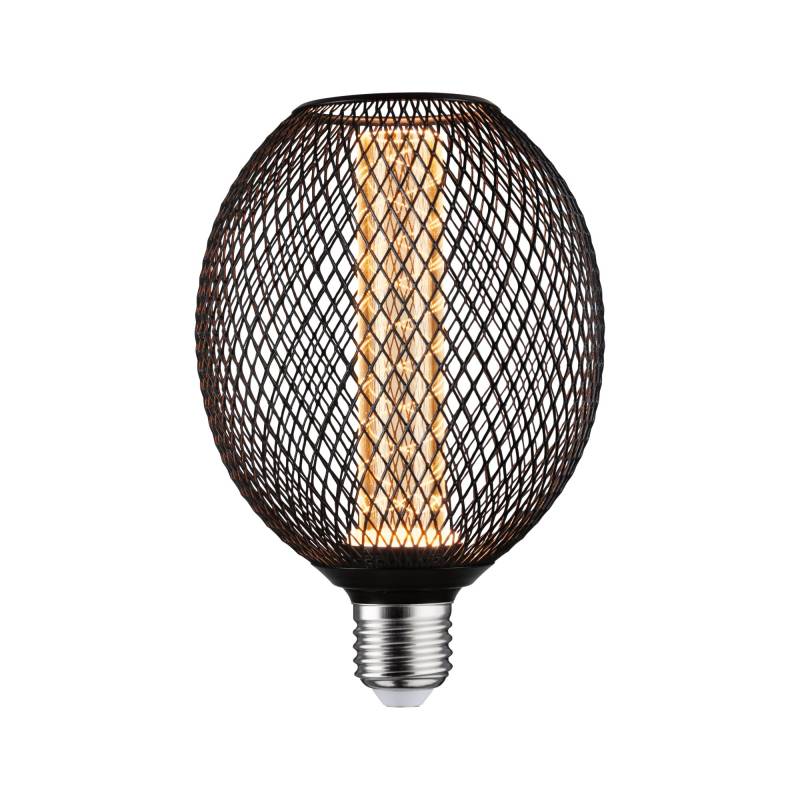 Paulmann LED-Globe 'Metallic Glow Spiral' E27 4,2 W 200 lm schwarz von Paulmann