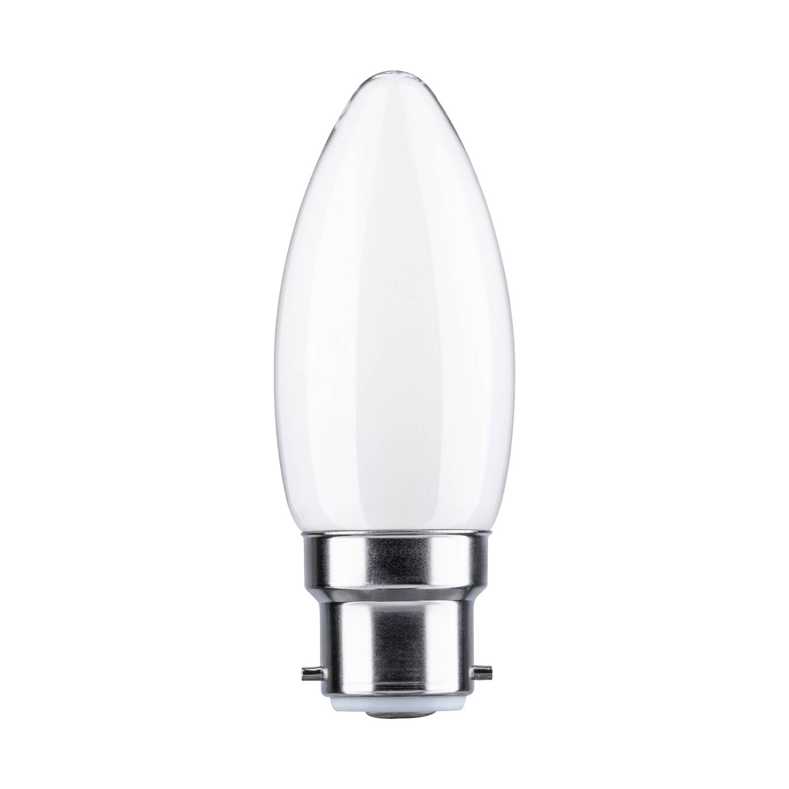 Paulmann LED-Kerze B22d 4,7W 2.700K opal dimmbar von Paulmann