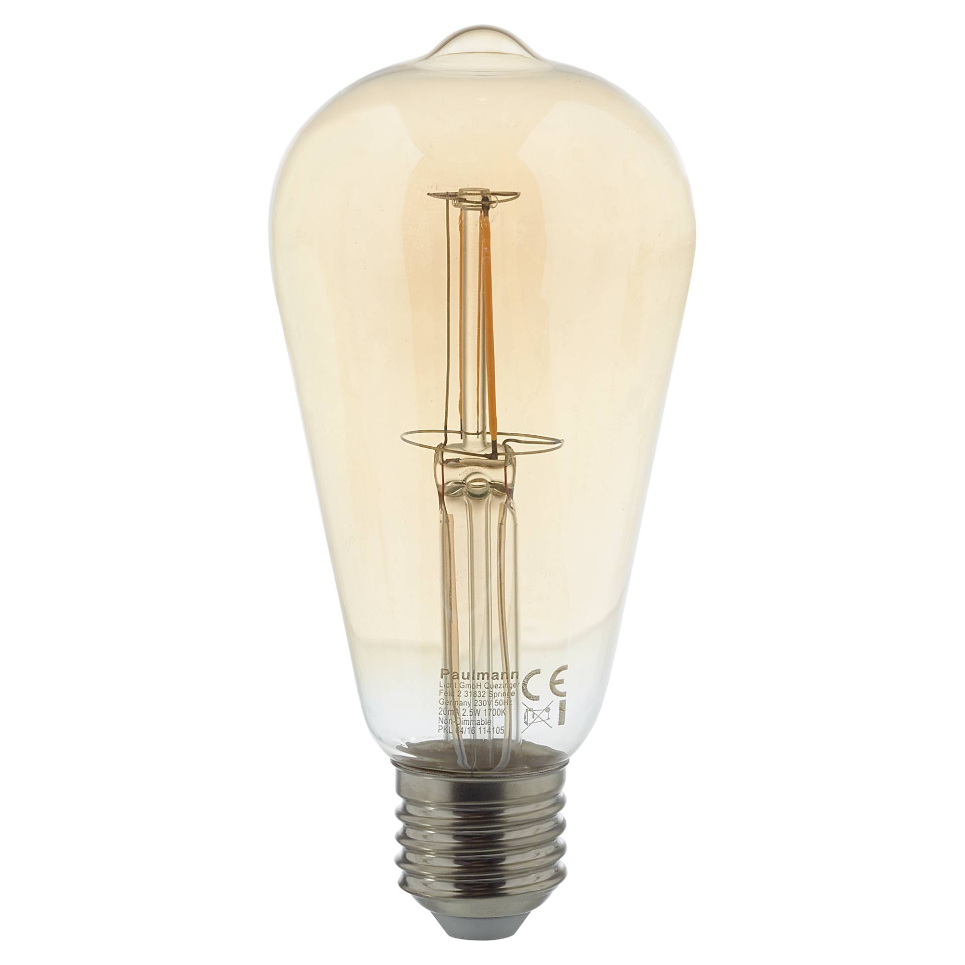 Paulmann LED-Lampe 'Vintage Rustika' E27 2,5 W Paulmann LED-Lampe 'Vintage Rustika' E27 2,5 W von Paulmann