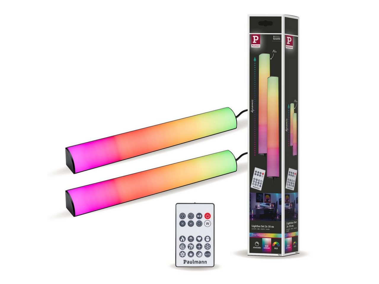 Paulmann LED-Leuchte Paulmann Entertain LED Lightbar Dynamic RGB 30,5cm, Nicht dimmbar nicht Smart Home-fähig ohne Bewegungsmelder Paulmann LED-Leuchte Paulmann Entertain LED Lightbar Dynamic RGB 30,5cm, Nicht dimmbar nicht Smart Home-fähig ohne Bewegungsmelder von Paulmann