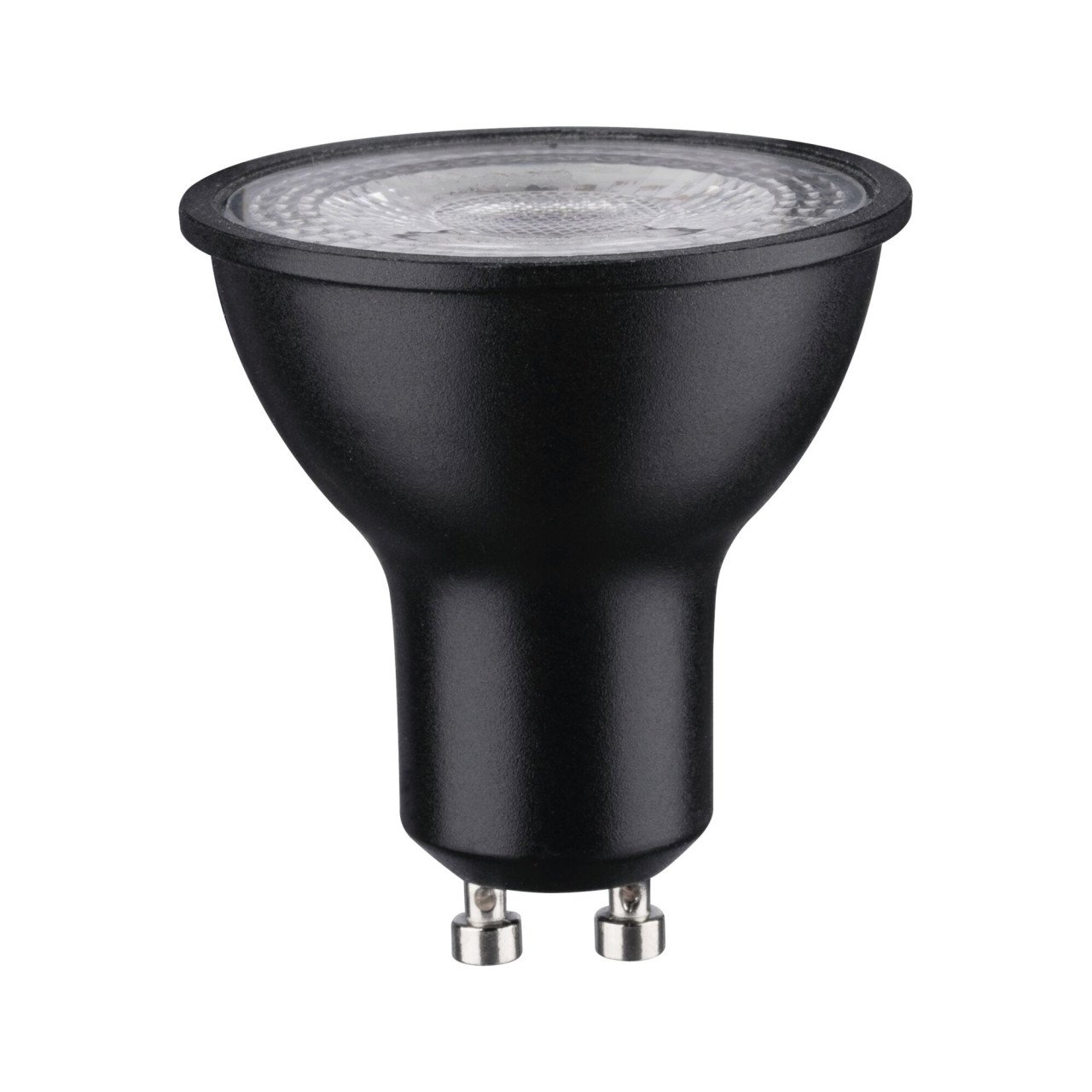 Paulmann LED Leuchtmittel Reflektor RAL9004 GU10 7W schwarz matt dimmbar von Paulmann