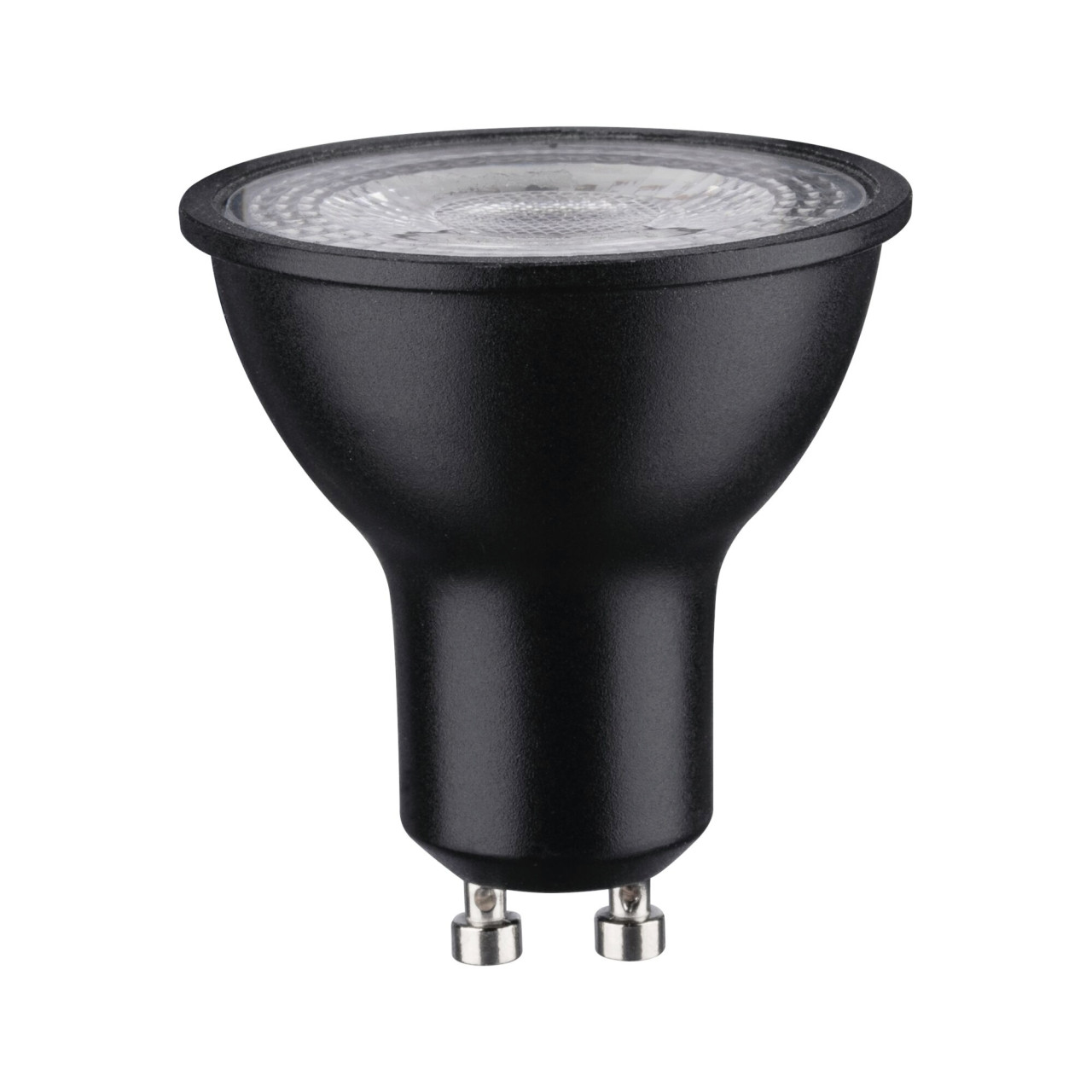 Paulmann LED Leuchtmittel Reflektor RAL9004 GU10 7W schwarz matt dimmbar von Paulmann
