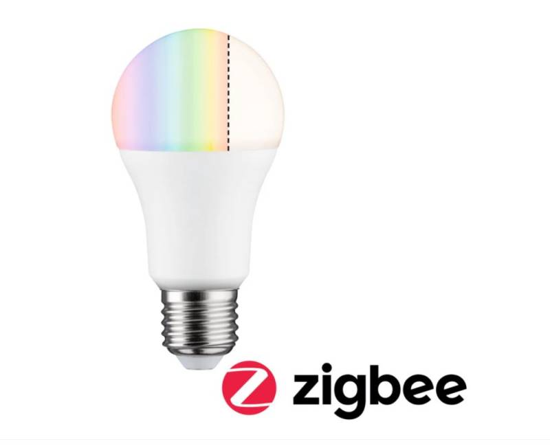 Paulmann LED Leuchtmittel ZigBee RGBW E27 Birnenform 9,3 W SmartHome ZigBee von Paulmann