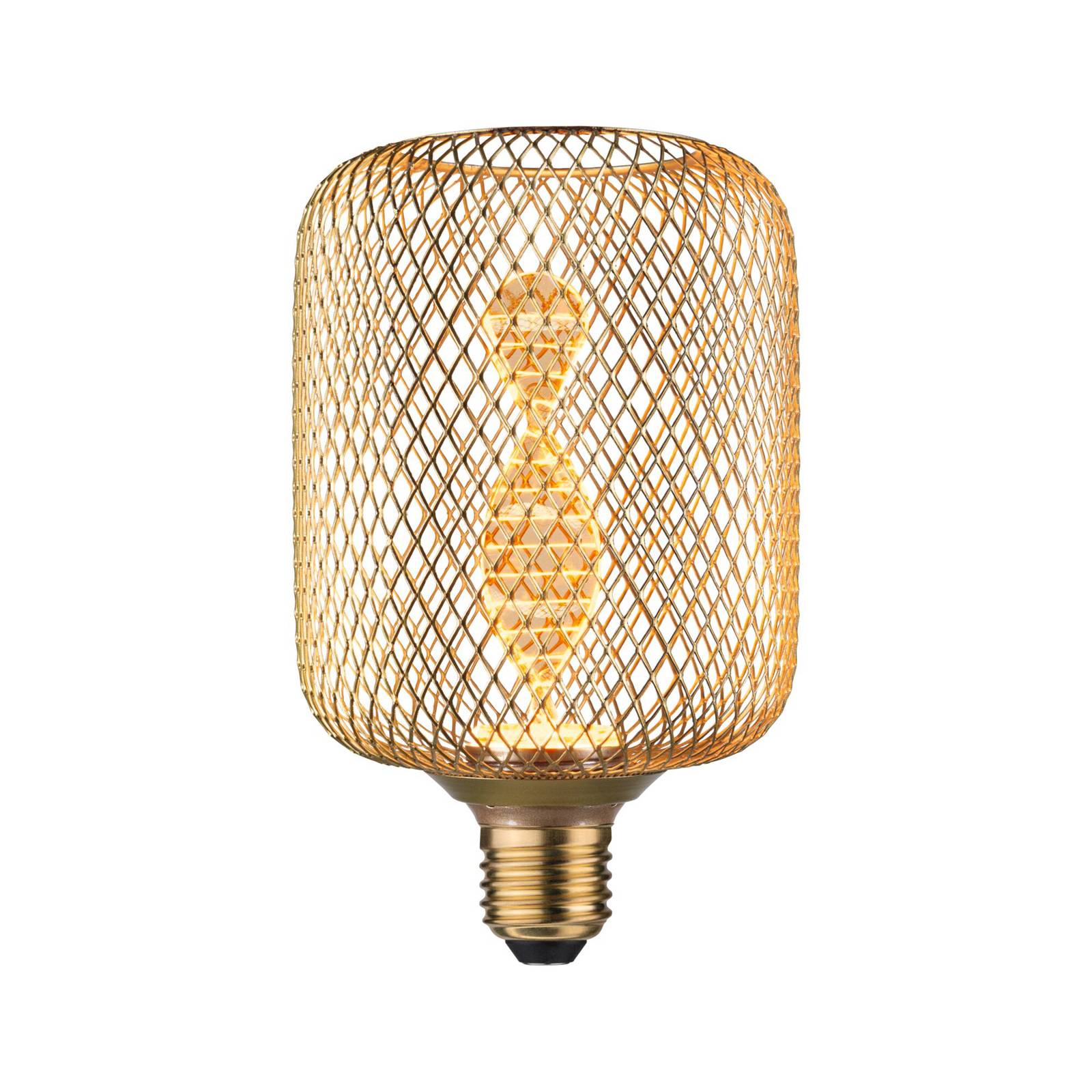 Paulmann LED Metallic Glow Zyl Helix E27 messing von Paulmann