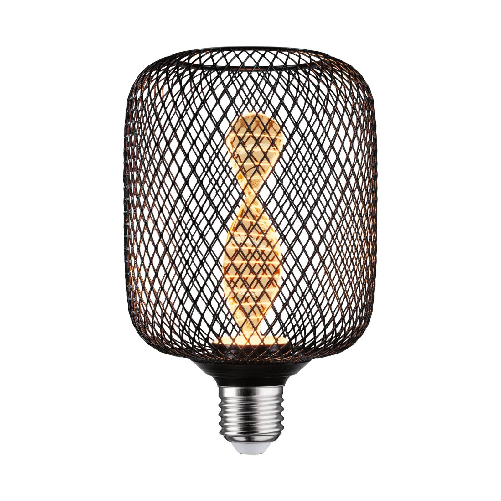 Paulmann LED Metallic Glow Zyl Helix E27 schwarz von Paulmann