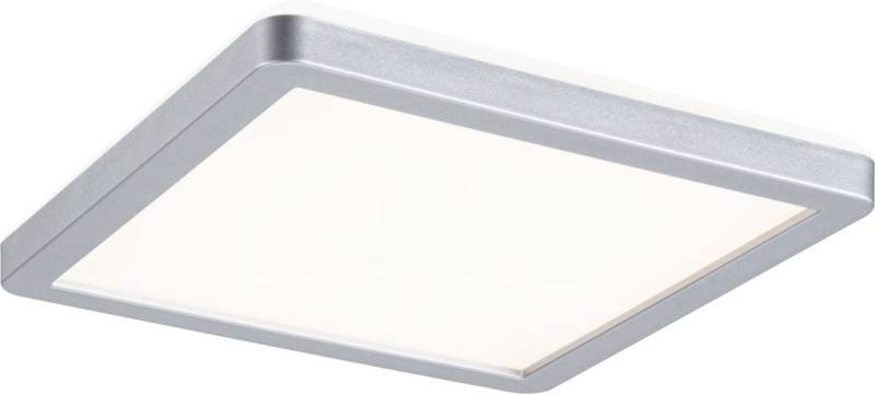 Paulmann LED Panel Paulmann LED Panel Atria Shine chrom-matt 19 x 19, Inkl. Leuchtmittel, Nicht dimmbar nicht Smart Home-fähig ohne Bewegungsmelder von Paulmann