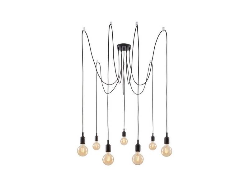 Paulmann LED Pendelleuchte Paulmann Pendelleuchte Neordic Ketil Schwarz, E27, Ohne Leuchtmittel, Dimmbar nicht Smart Home-fähig ohne Bewegungsmelder von Paulmann