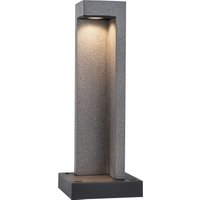 Paulmann LED Pollerleuchte "Concrea IP65 450mm 3000K 6,8W 200lm 230V schwarzer Sandstein Beton", 1 flammig von Paulmann