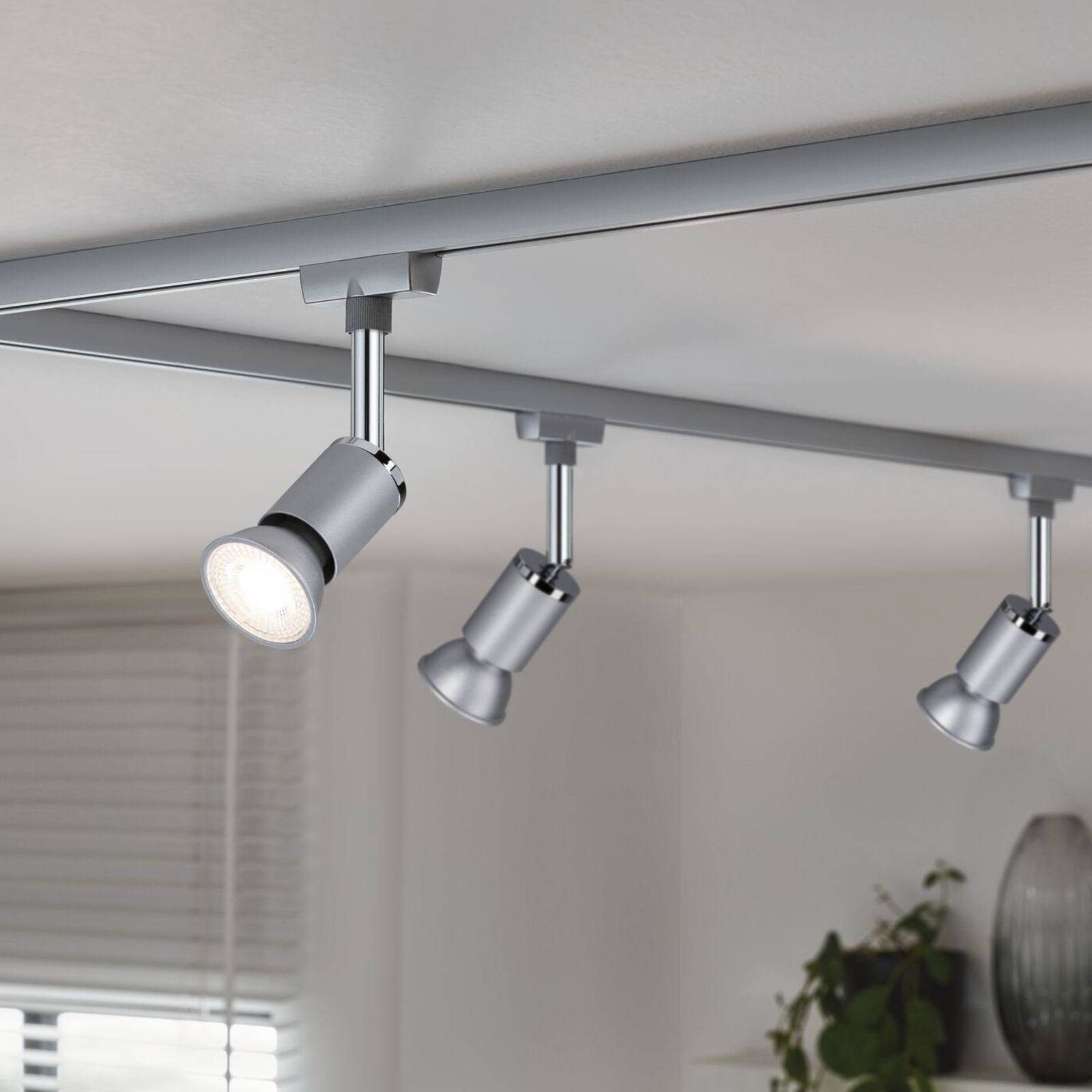 Paulmann LED-Reflektor 4.000 K chrom GU10 8 W dimmbar 36° von Paulmann