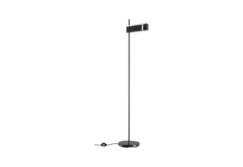 Paulmann LED Stehlampe Jagun 2700K 1250lm 20,4W Anthrazit Filz, Kunststoff, Metall, LED fest integriert, Warmweiß, 3-Step-Dim von Paulmann