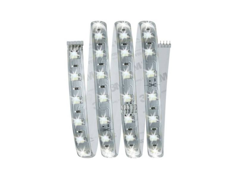 Paulmann LED-Streifen Paulmann Clever Connect Stripe Transparent 1m, Dimmbar nicht Smart Home-fähig ohne Bewegungsmelder von Paulmann