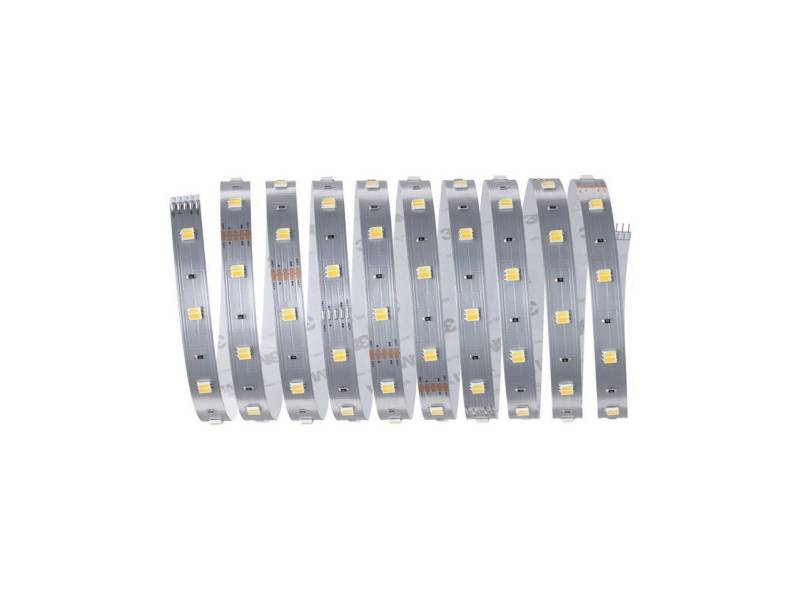 Paulmann LED-Streifen Paulmann MaxLED-Stripe 250 Basisset Silber 3m, Dimmbar nicht Smart Home-fähig ohne Bewegungsmelder von Paulmann