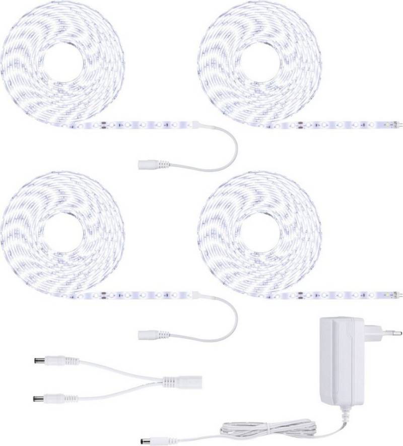 Paulmann LED-Streifen Paulmann SimpLED Stripe Komplettset 20m kaltweiß, Nicht dimmbar nicht Smart Home-fähig ohne Bewegungsmelder von Paulmann