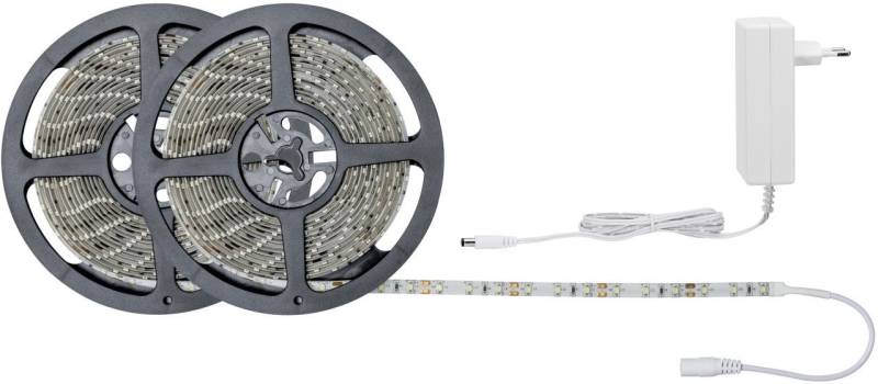 Paulmann LED-Streifen Paulmann SimpLED-Stripe Set weiß 10m, Nicht dimmbar nicht Smart Home-fähig ohne Bewegungsmelder von Paulmann