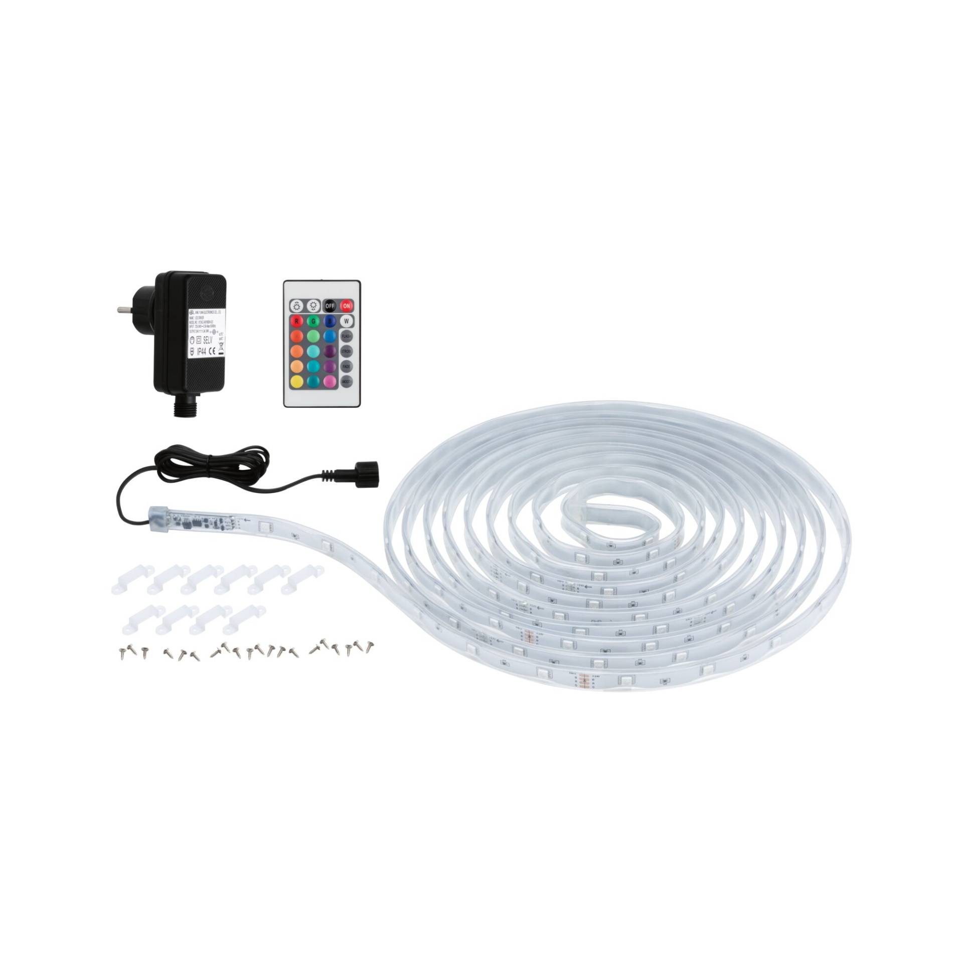Paulmann LED-Strip 'SimpLED Outdoor RGB Komplettset' 5 m 13 W Transparent Paulmann LED-Strip 'SimpLED Outdoor RGB Komplettset' 5 m 13 W Transparent von Paulmann
