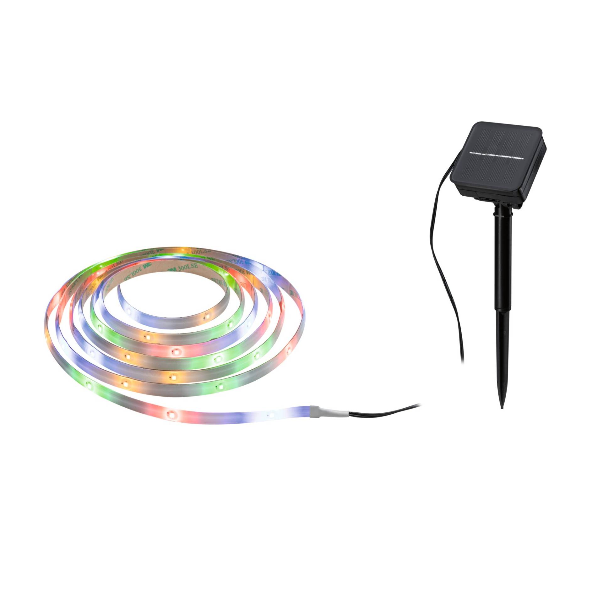 Paulmann LED-Strip 'Solar RGB' 3 m, 0,3 W, inklusive Dämmerungssensor und Akku schwarz Paulmann LED-Strip 'Solar RGB' 3 m, 0,3 W, inklusive Dämmerungssensor und Akku schwarz von Paulmann
