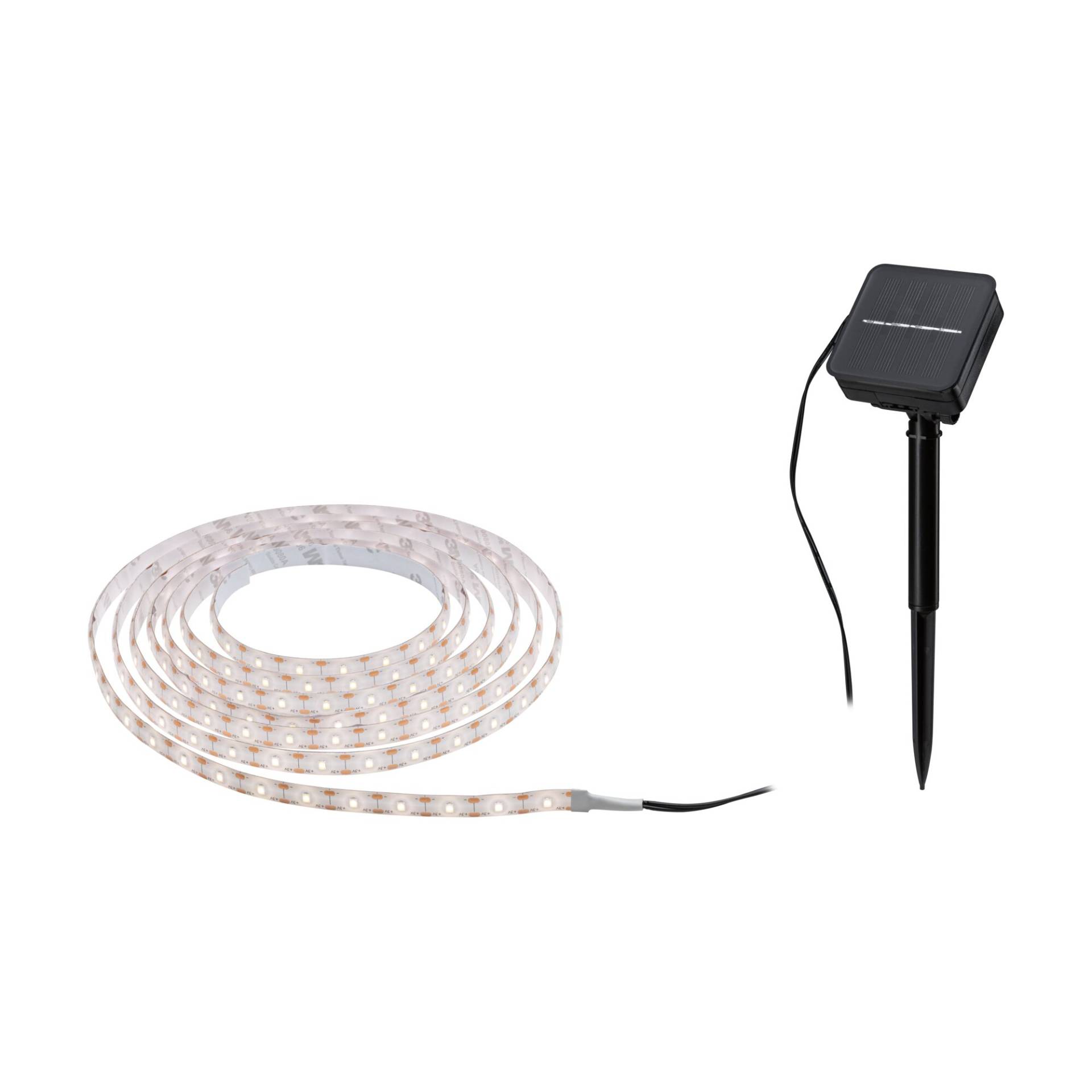 Paulmann LED-Strip 'Solar Warmweiß' 3 m 0,3 W inklusive Dämmerungssensor und Akku schwarz Paulmann LED-Strip 'Solar Warmweiß' 3 m 0,3 W inklusive Dämmerungssensor und Akku schwarz von Paulmann