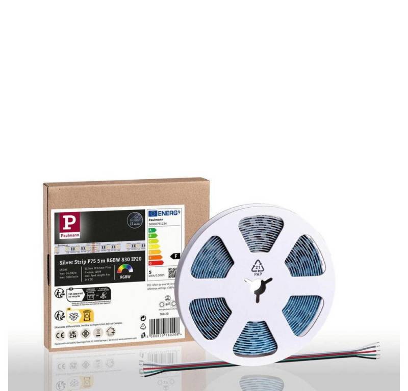 Paulmann LED Lichtleiste ProStrip, Leuchtmittel inklusive, Warmweiß von Paulmann