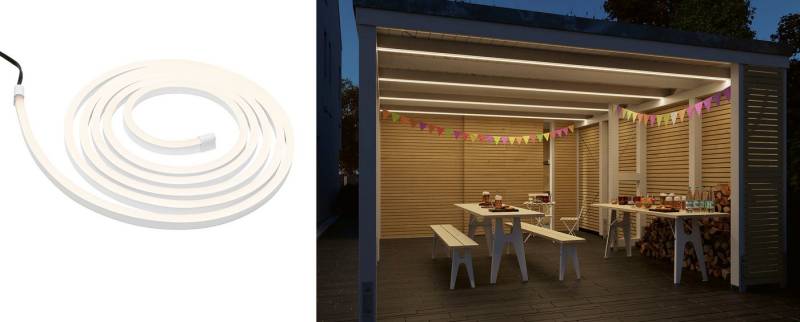 Paulmann LED Stripe SimpLED Outdoor Stripe Set 3m 12W Warmweiß beschichtet, 1-flammig von Paulmann