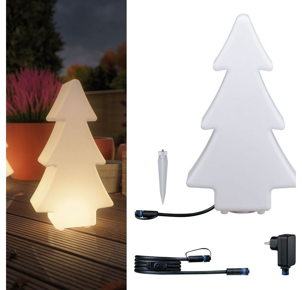 Paulmann LED Tischleuchte LED Baum Set Plug&Shine in Weiß, keine Angabe, Leuchtmittel enthalten: Ja, fest verbaut, LED, warmweiss, Tischleuchte, Nachttischlampe, Tischlampe von Paulmann