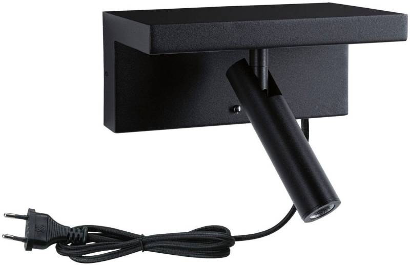 Paulmann LED Wandleuchte LED Wandleuchte 3-Step-Dim Jerik USB C dimmbar, LED fest integriert, Warmweiß, Memoryfunktion, Dimmer, Ein-/Ausschalter, USB-Ladefunktion von Paulmann