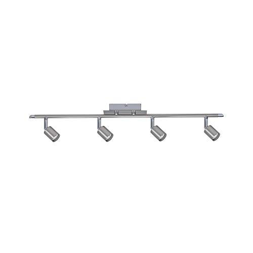 Paulmann 66709 Spotlight Georgia max 4x10W GU10 Nickel gebürstet 230V Metall 667.09 Deckenleuchte Lampe LED Deckenlampe Deckenstrahler Paulmann 66709 Spotlight Georgia max 4x10W GU10 Nickel gebürstet 230V Metall 667.09 Deckenleuchte Lampe LED Deckenlampe Deckenstrahler von Paulmann