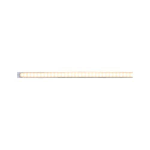 Paulmann 70676 LED Stripe MaxLED 1000 1 m LED Stripe 2.700 K Warmweiß Lichtband beschichtet Lichtstreifen 13,5W 1100 lm 144 LED 24 V von Paulmann