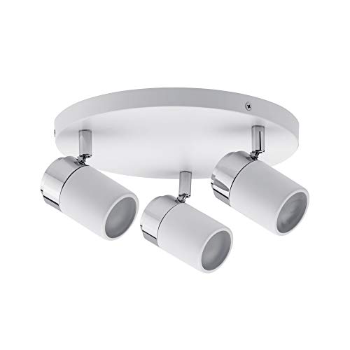 Paulmann Spotlight Zyli IP44 Rondell max. 3x10W GU10 Weiß/Chrom 230V Metall Paulmann Spotlight Zyli IP44 Rondell max. 3x10W GU10 Weiß/Chrom 230V Metall von Paulmann