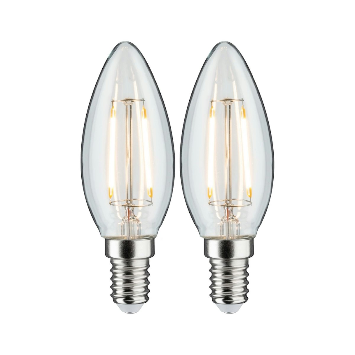 Paulmann Leuchtmittel Filament Kerzen LED E14 2W 2er-Pack Paulmann Leuchtmittel Filament Kerzen LED E14 2W 2er-Pack von Paulmann