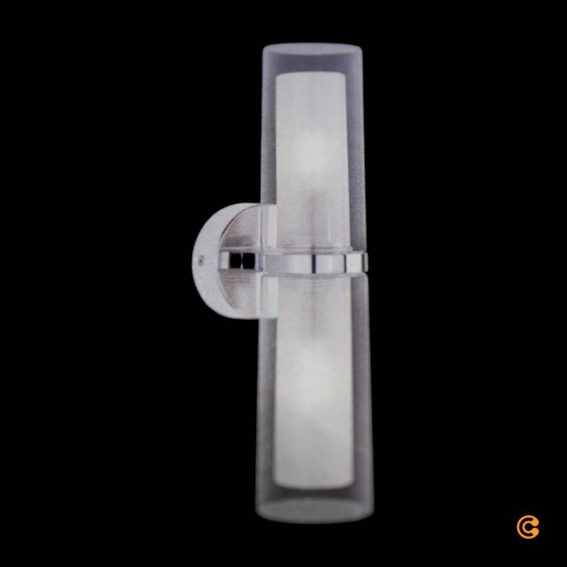 Paulmann Luena Wandleuchte Wandlampe Ip44 Chrom E14 2 Flg Siehe Text/Foto B-Ware von Paulmann