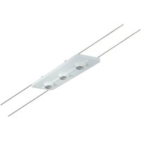 Paulmann - Luke kabelverschraubung panel 2-zeilig dimmbar 1,8w warmes licht 2700k farbe wei 941.64 von Paulmann