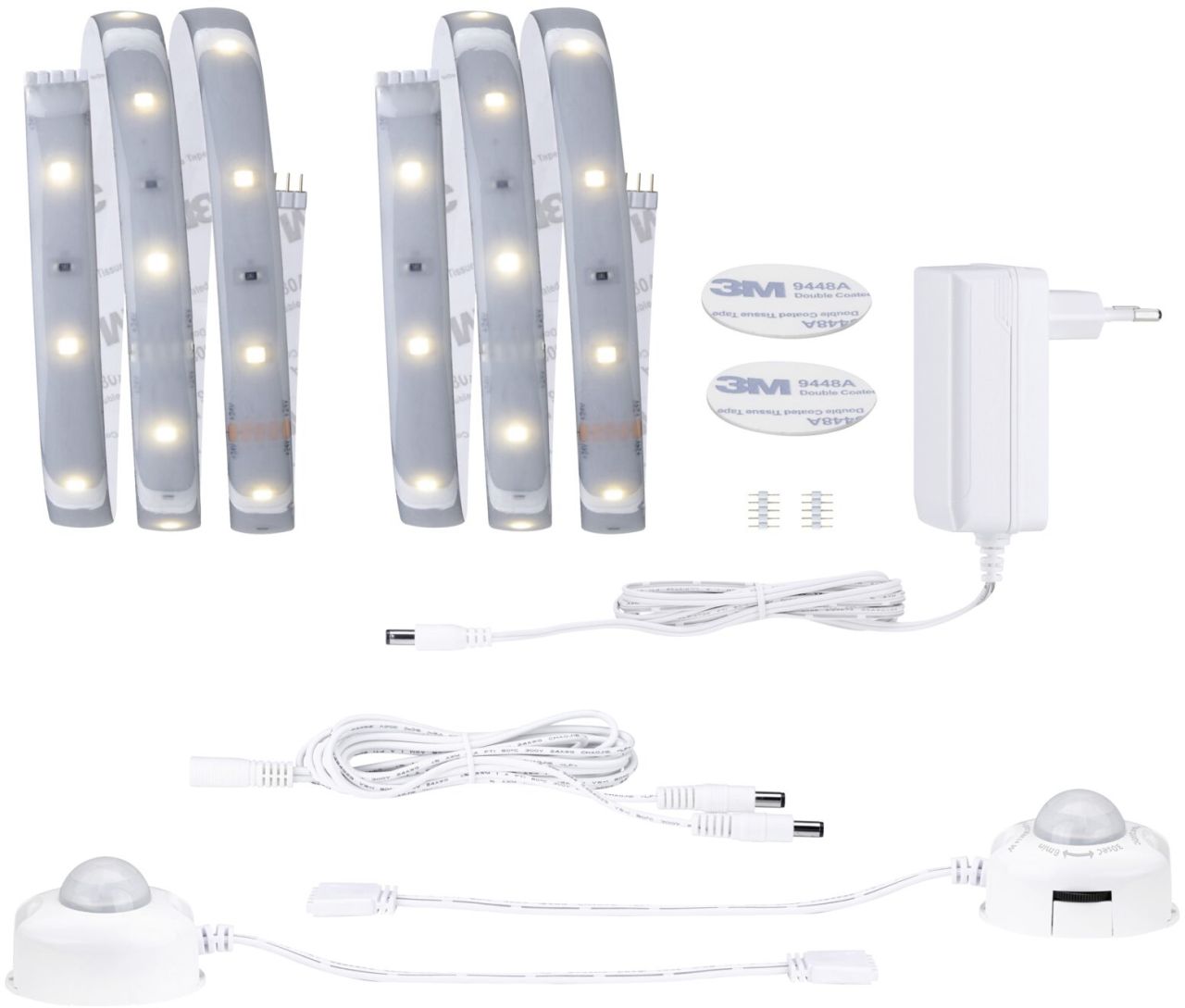 Paulmann MaxLED 250 LED Stripe Night Comfort Set für Doppelbett von Paulmann