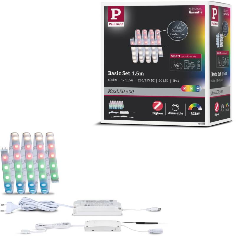 Paulmann MaxLED 500 LED Strip RGBW Smart Home Zigbee beschichtet 1,5 m von Paulmann