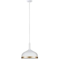 Paulmann Neordic Embla 79628 Pendelleuchte LED E27 20W Weiß (matt), Gold von Paulmann