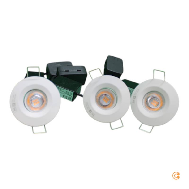 Paulmann Nova Mini Einbauspot Deckenspot Deckenlampe Spot 3er Set Ip44 Weiß B-Ware von Paulmann