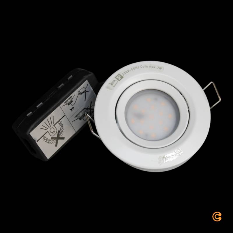 Paulmann Nova Plus Led Spot Deckenlampe Deckenleuchte Deckenlicht Lampe Led Weiß B-Ware von Paulmann