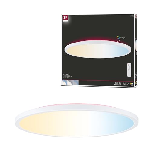 Paulmann 71192 Panel Atria Shine SepSwitch 32W TunW RGB 400mm Weiß Kunststoff von Paulmann