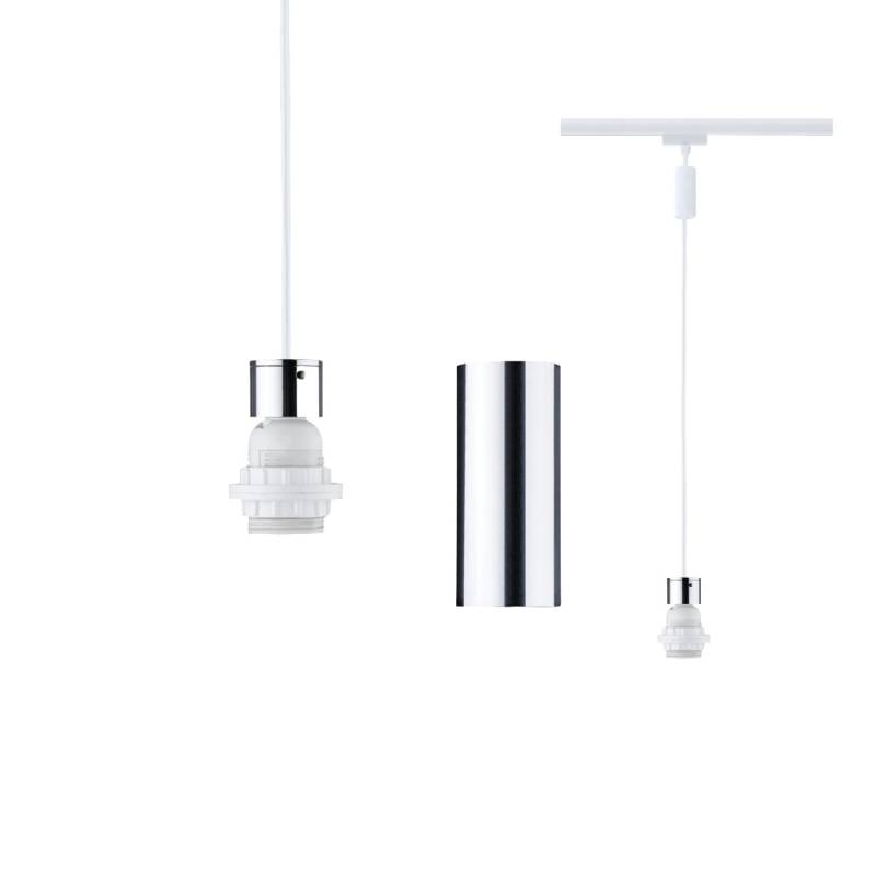 Paulmann Pendelleuchte 2Easy URail Signalweiß 150 cm x 5,8 cm von Paulmann