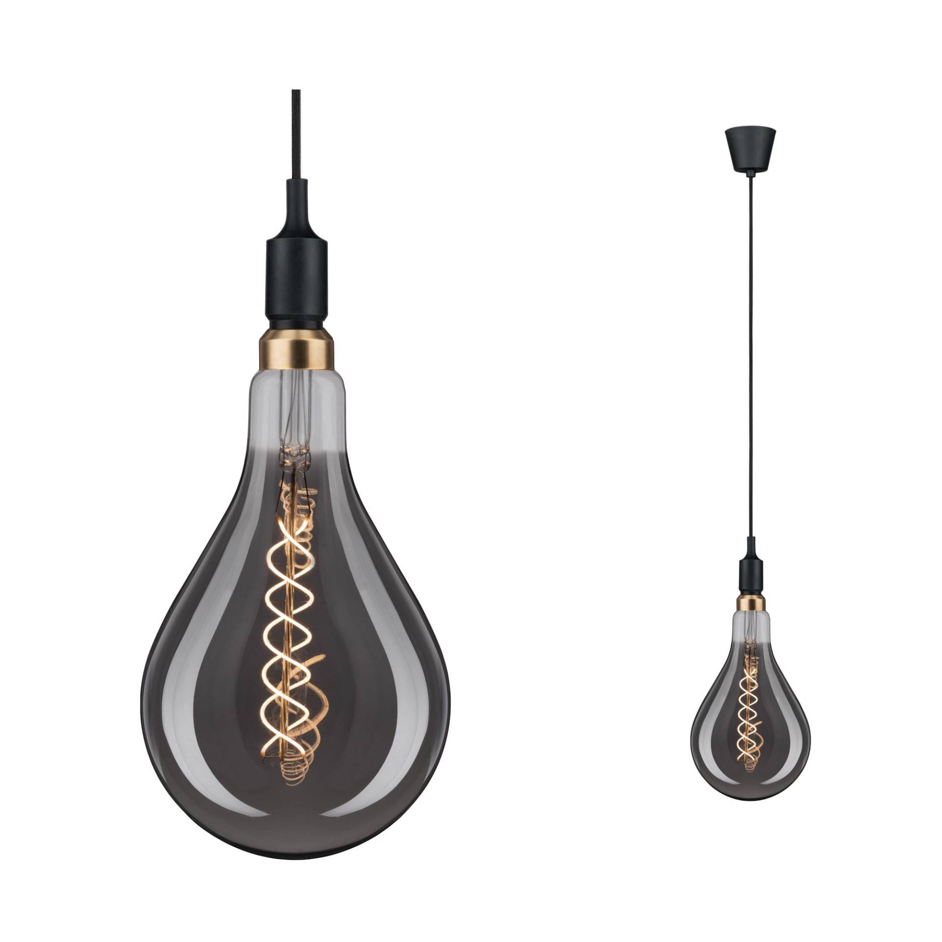 Paulmann Pendelleuchte 'Ketil' E27 1 x 20W schwarz Sililkon/Kunststoff Paulmann Pendelleuchte 'Ketil' E27 1 x 20W schwarz Sililkon/Kunststoff von Paulmann