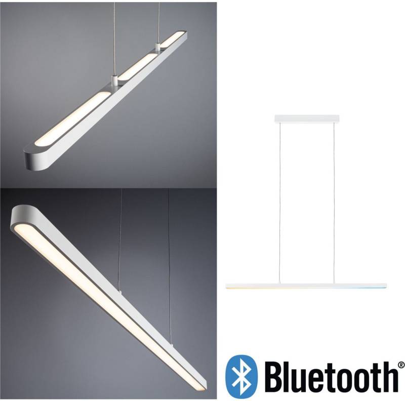 Paulmann LED Pendelleuchte Lento, LED fest integriert, Tageslichtweiß von Paulmann