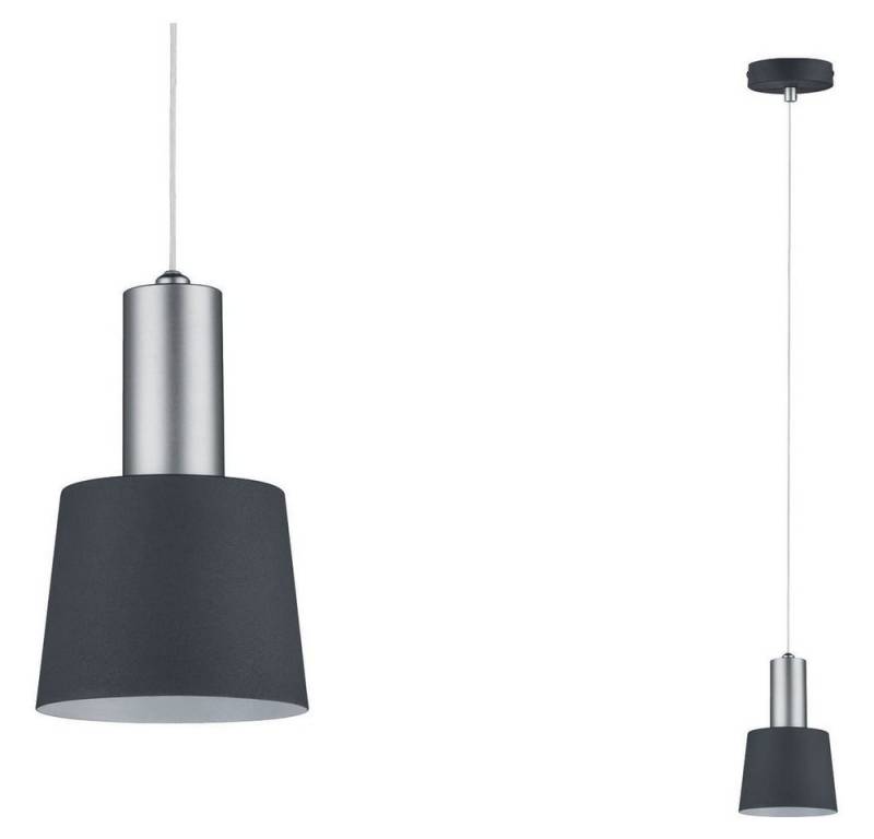 Paulmann Pendelleuchte Pendelleuchte Neordic Haldar 1-flammig Dunkelgrau und Chrom matt Paulmann Pendelleuchte Pendelleuchte Neordic Haldar 1-flammig Dunkelgrau und Chrom matt von Paulmann